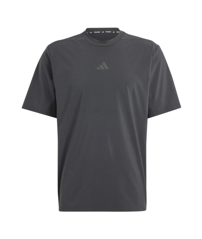 Camiseta Fitness adidas Homem by Workout Crew Neck Preto