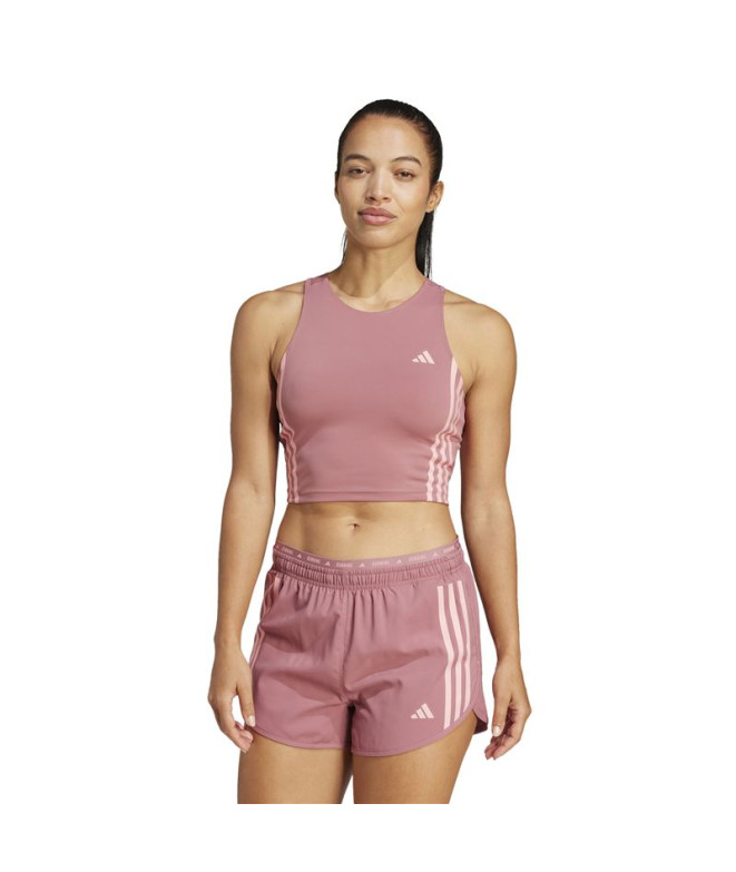 Camiseta de Running adidas Own The Run 3 Bandas...