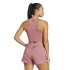 Camiseta Running adidas Mulher de Own The Run 3 Bandas Rosa