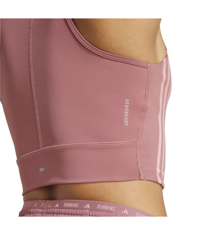 Camiseta de Running adidas Own The Run 3 Bandas...