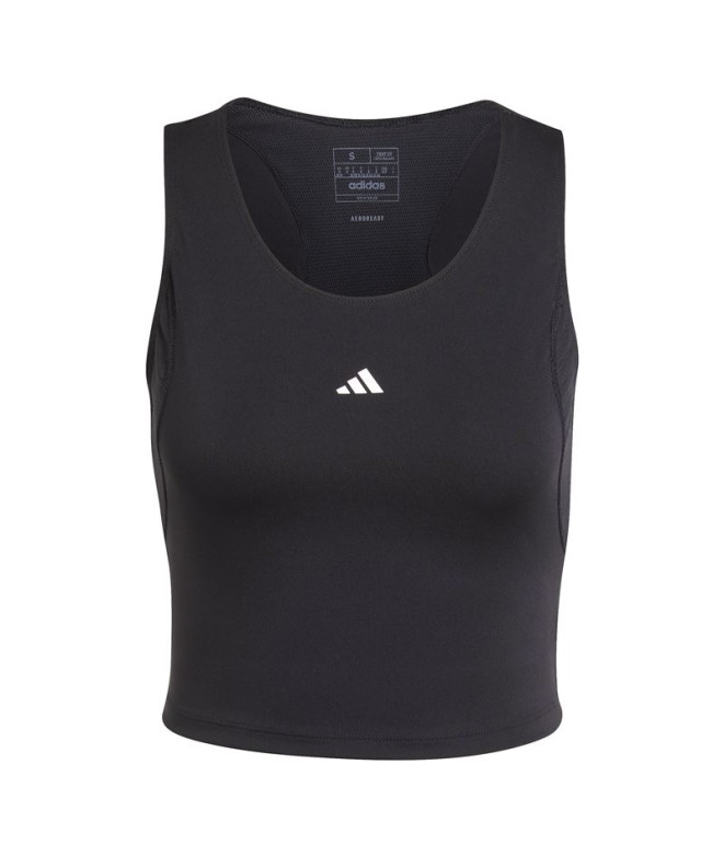 Camiseta Fitness adidas Mulher from Techfit Cropped Training Preto