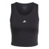 Camiseta Fitness adidas Mulher from Techfit Cropped Training Preto
