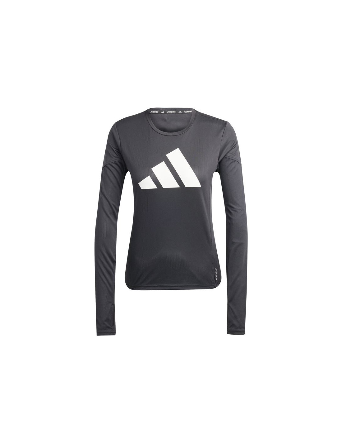 T shirt Running adidas Femme par Run It Ls Black