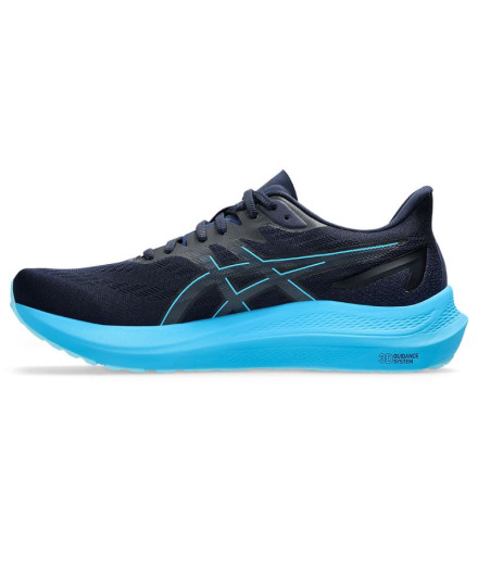 Chaussures Running Homme by ASICS Gt-2000 12 Bleu foncé 2