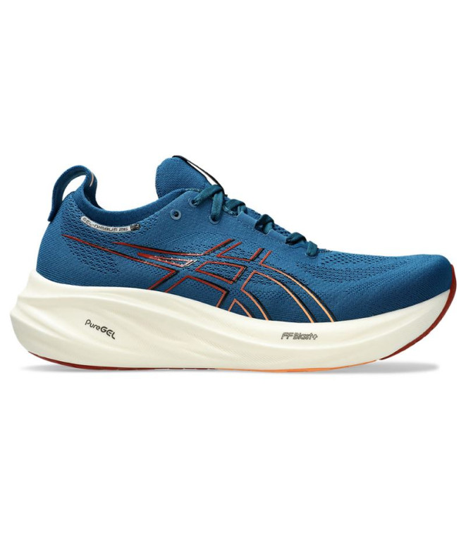 Chaussures Running Gel Homme by ASICS -Nimbus 26 Bleu marine