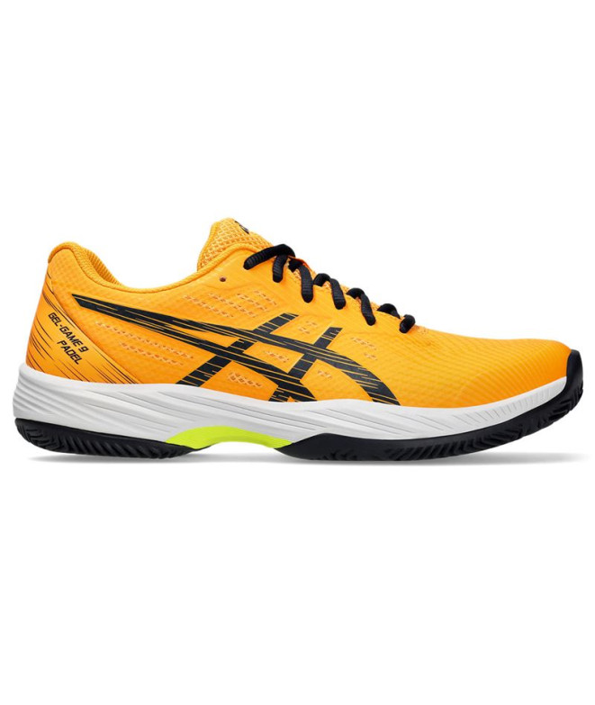 Chaussures Pádel Gel Homme by ASICS -Game 9 Padel Orange