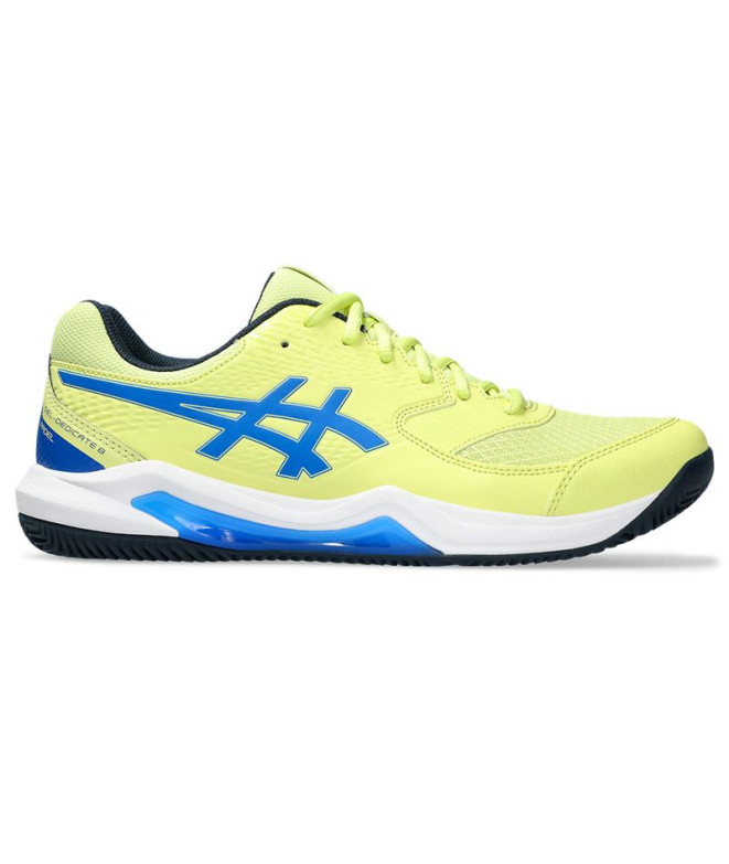 Chaussures Pádel Gel Homme by ASICS -Dedicate 8 Padel Yellow