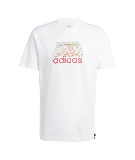 T-shirt adidas Homme Codes Bos Graphic White