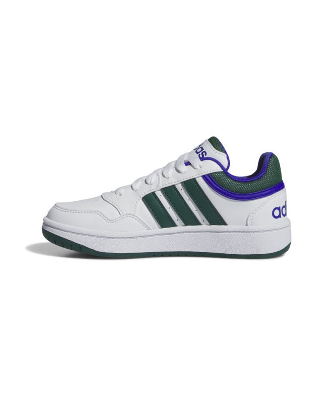 Zapatillas adidas Hoops 3.0 Infantil Blanco