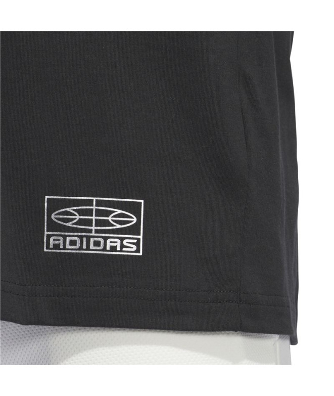 T-shirt Basket-ball adidas Homme de 2000s Logo...