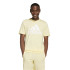 Camiseta adidas Homem Essentials Single Big Logo Amarelo