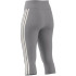 Malhas Fitness adidas Mulher do Train Essentials 3S 3/4 Cinzento