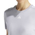 Camiseta Fitness adidas Mulher by Aeroready Train Essentials 3-Stripes Cinzento