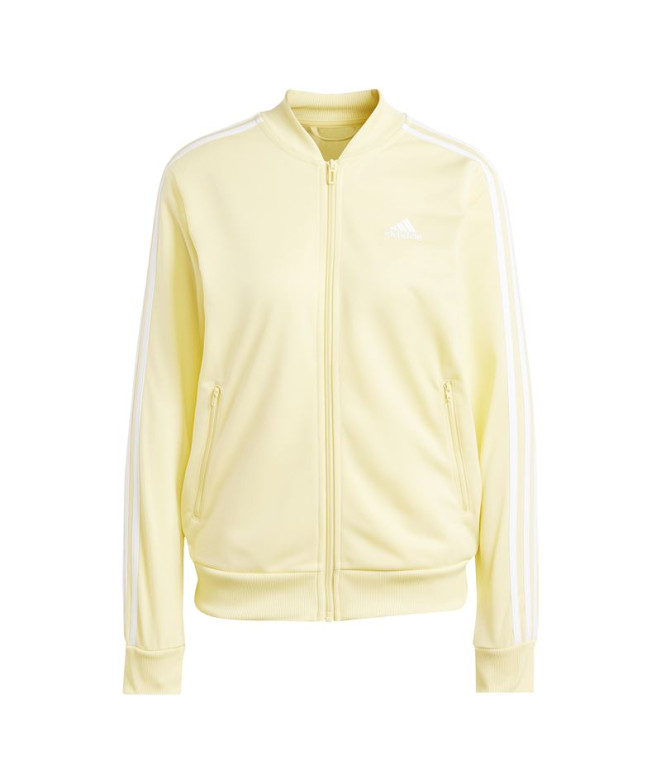 Fato de treino adidas Mulher Essentials 3-Stripes Amarelo