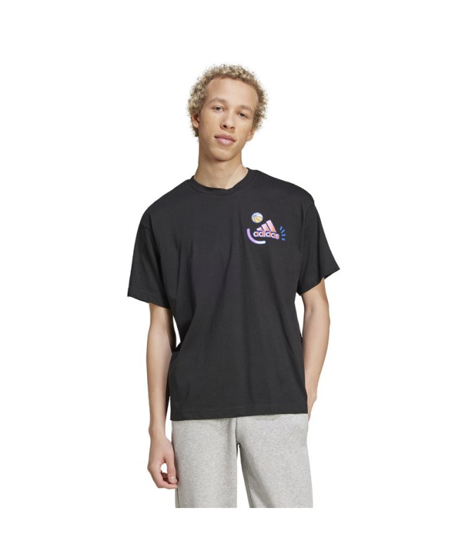 T-shirt adidas Berlin Smiley Noir