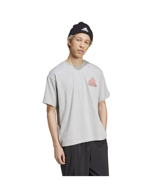 Camiseta adidas Urso de Berlim Cinzento