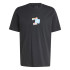 Camiseta adidas Homem Remoji Graphic Preto