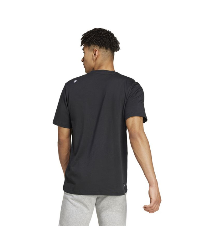 Camiseta adidas Remoji Graphic Hombre Negro