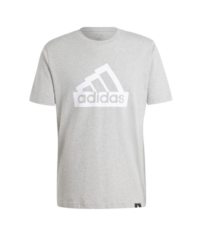 Camiseta adidas Homem Modern Essentials Graphic Grey