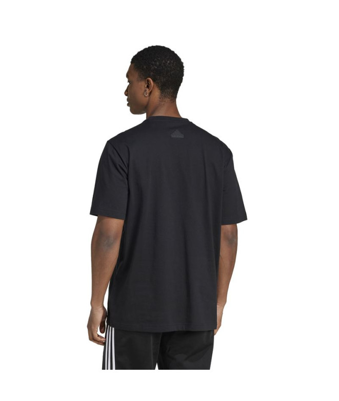 Camiseta adidas Homem Future Icons Graphic Preto
