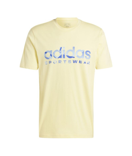 Camiseta adidas Homem House Of Tiro verão Linear Graphic...