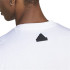 Camiseta adidas Homem House Of Tiro verão Linear Gráfico Branco