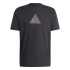 Camiseta adidas Homem Gráfico metálico House Of Tiro Preto