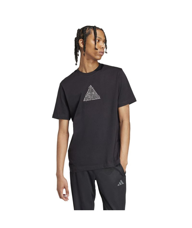 Camiseta adidas House Of Tiro Metallic Graphic...
