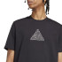 Camiseta adidas Homem Gráfico metálico House Of Tiro Preto