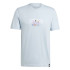 Camiseta adidas Codes Linear Graphic Hombre Azul