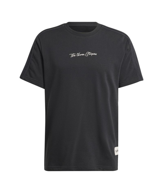 Moletom adidas Homem Modern Classics Graphic Preto