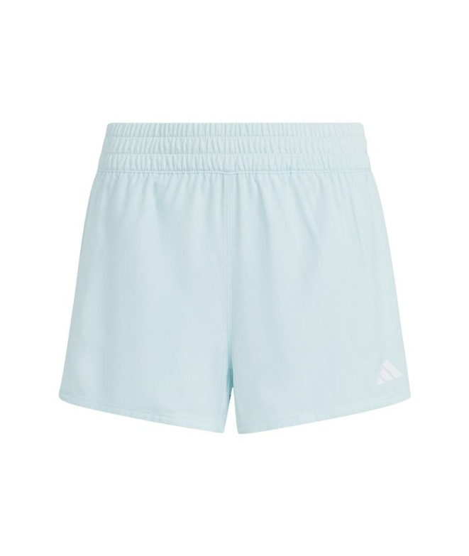 Pantalones adidas Train Essentials Aeroready 3 Bandas Niña Aguamarina