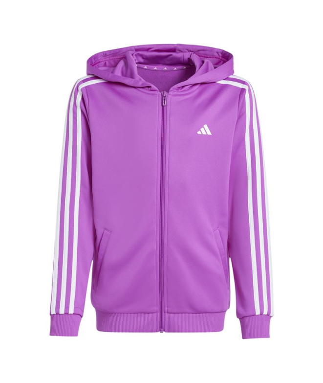 Casaco adidas Menino Essentials Aeroready 3-Stripes Regular Fit Roxo