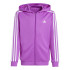 Casaco adidas Menino Essentials Aeroready 3-Stripes Regular Fit Roxo