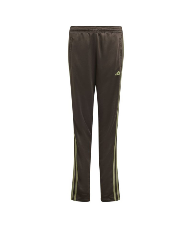 Pantalones adidas Train Essentials Aeroready 3 Bandas Infantil Verde Oliva