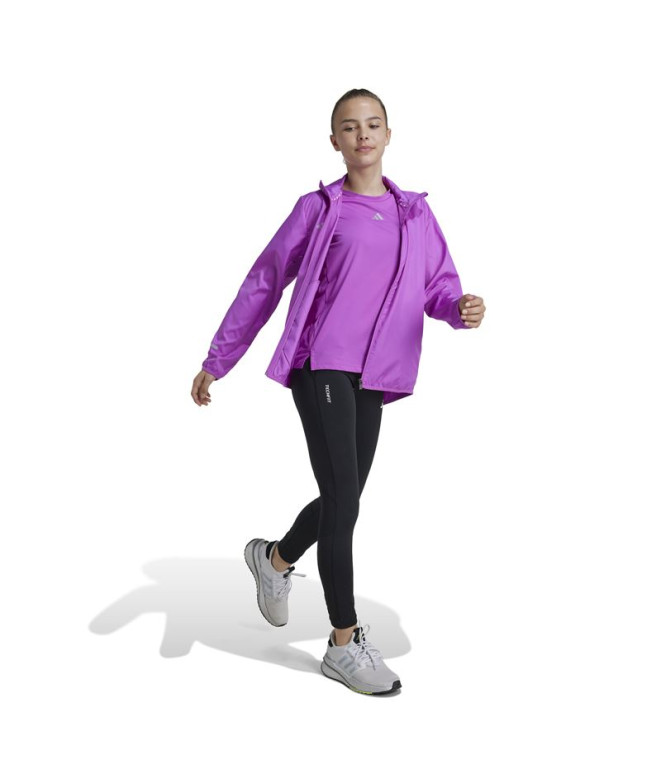 Camiseta Fitness adidas Menina de Jogger Morado