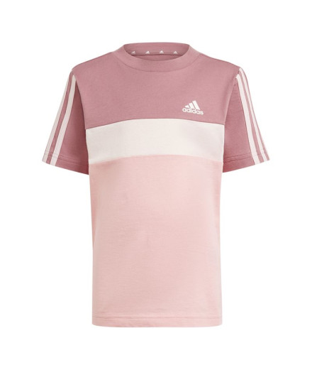 Camiseta adidas Infantil Little Tiberio 3-Stripes...