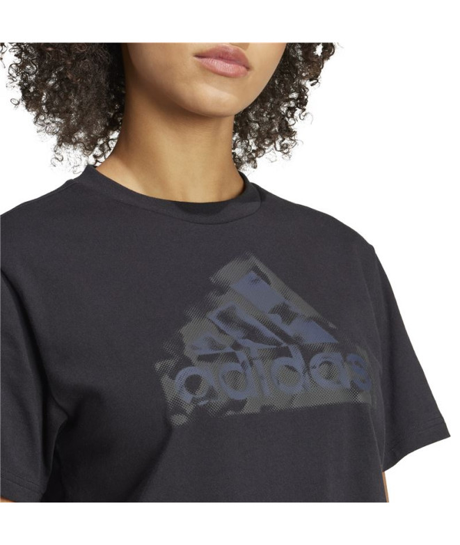 T-shirt adidas Femme Future Icons Graphic Black