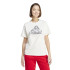 Camiseta adidas Mulher Gráfico de ícones do futuro Branco