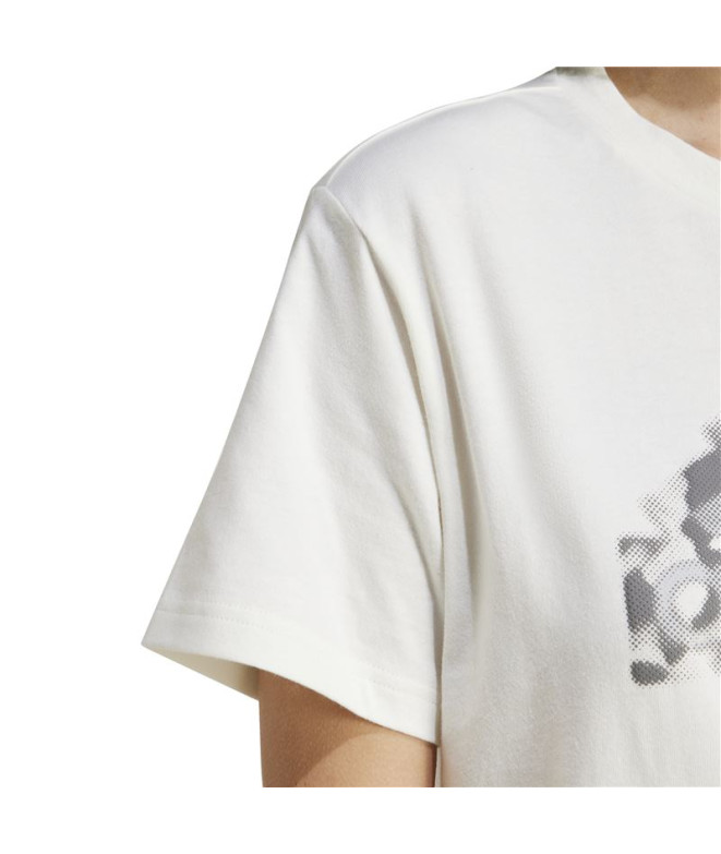 T-shirt adidas Femme Future Icons Graphic White