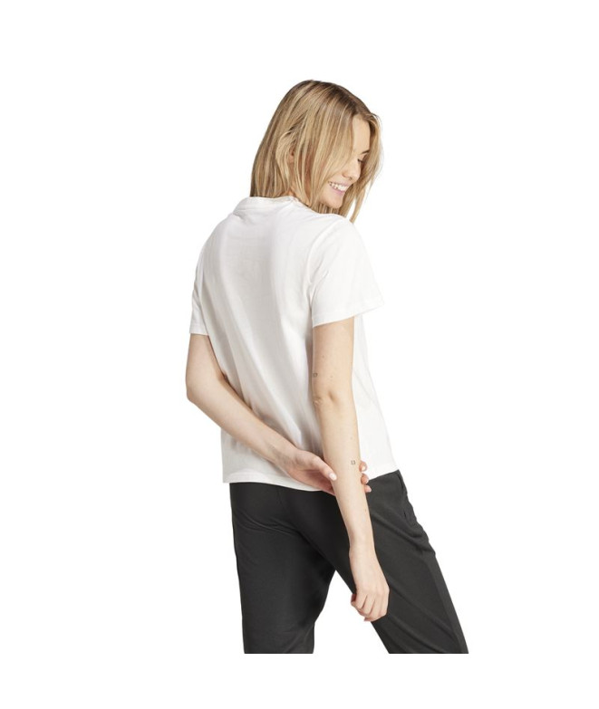 Camiseta adidas Mulher Camo Graphic Branco