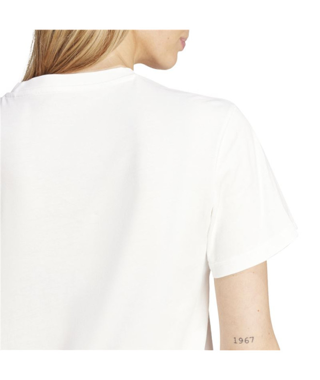 Camiseta adidas Mulher Camo Graphic Branco