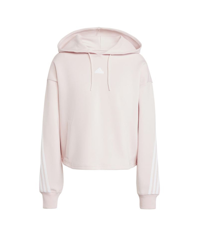 Sudadera adidas Future Icons 3 Bandas Mujer Rosa