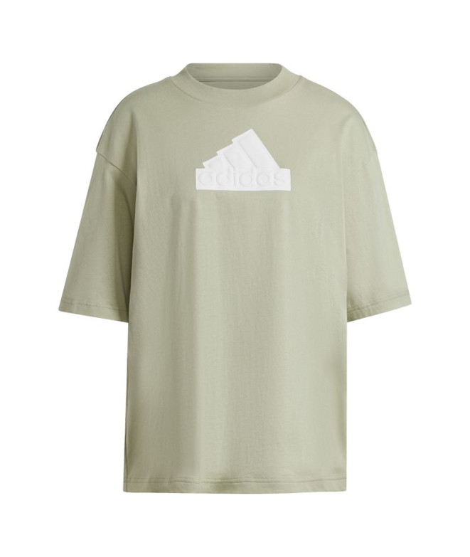 Camiseta adidas Future Icons Badge Of Sport Mujer Verde