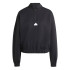 Sudadera adidas Future Icons 3 Bandas Quarter Zip Mujer Negro