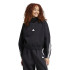 Sudadera adidas Future Icons 3 Bandas Quarter Zip Mujer Negro