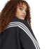 Sudadera adidas Future Icons 3 Bandas Quarter Zip Mujer Negro