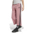 Pantalón adidas Future Icons 3 Bandas Open Hem Mujer Rosa