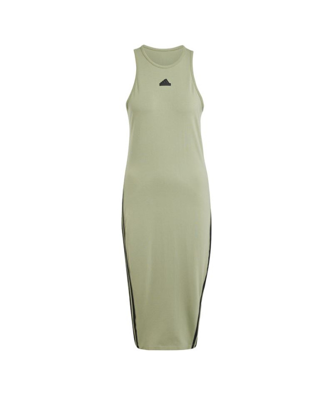 Robe adidas Femme Future Icons 3-Stripes Vert