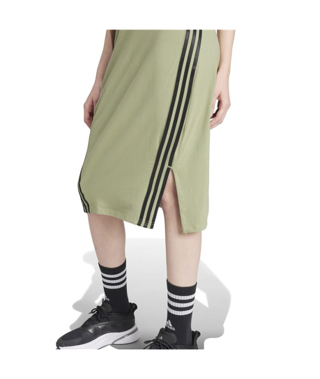 Robe adidas Femme Future Icons 3-Stripes Vert
